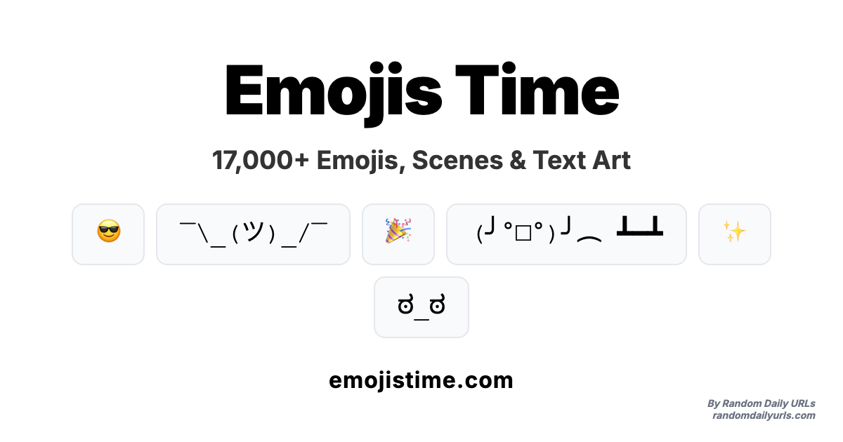 Emojis Time